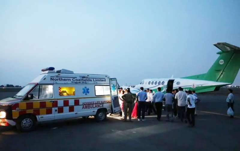 PM श्री एयर एंबुलेंस बनी वरदान: रीवा के मरीज गोविंदलाल को मिला सेवा का पहला लाभ, भोपाल किया रेफर
