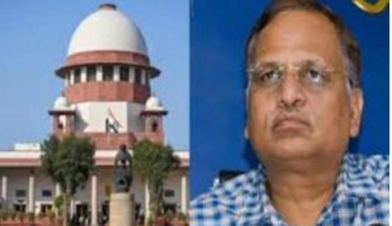 New Delhi : SC ने दिल्ली HC को आदेश, सत्येंद्र जैन की जमानत याचिका पर 9 जुलाई को सुनाए फैसला