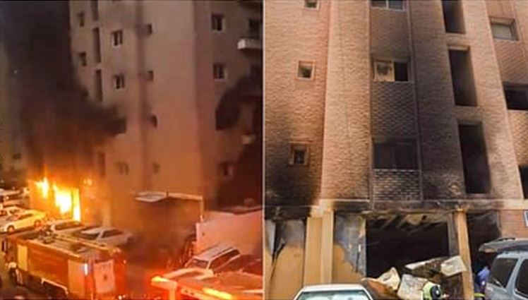 कुवैत की इमारत में फंसे केरल के दो निवासी
