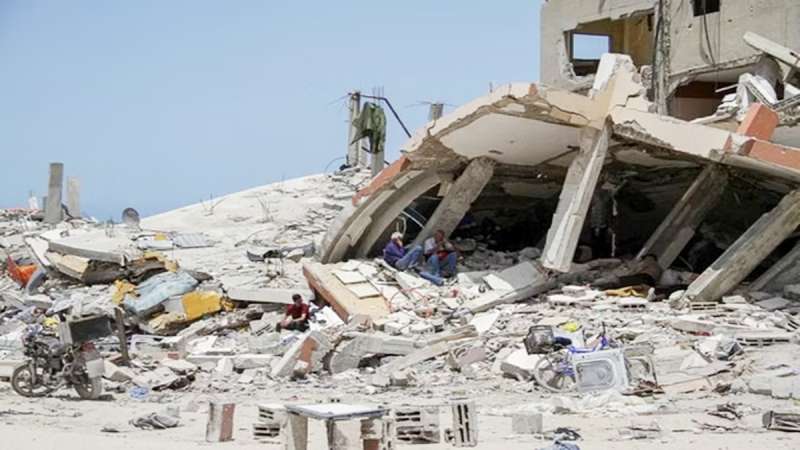 इस्राइल ने राफा में विस्थापितों पर की बमबारी, 11 फलस्तीनियों की मौत, 40 घायल