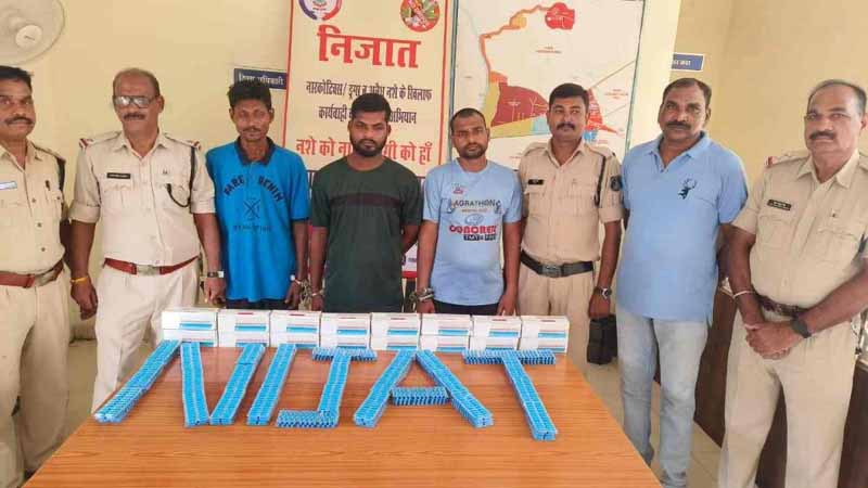 नशे के खिलाफ रायपुर पुलिस ने  चलाया निजात अभियान, 3,682 व्यक्तियों पर कार्रवाई