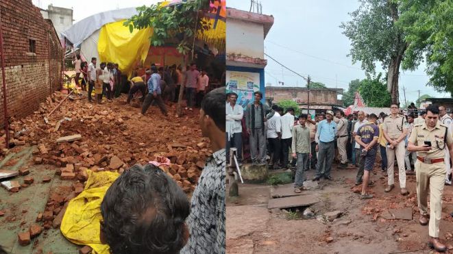 मिट्टी का शिवलिंग बना रहे थे बच्चे, तभी भरभराकर गिरी मंदिर की दीवार, मलबे में दबकर 9 मासूमों की मौत