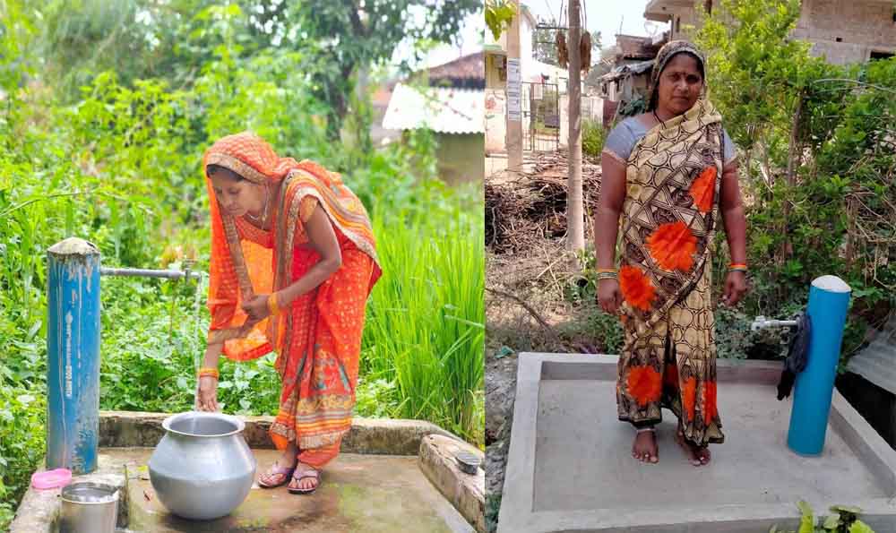 छत्तीसगढ़-राजनांदगांव के घरों में मिले नल कनेक्शन, जल जीवन मिशन के लाभ से महिलाएं खुश