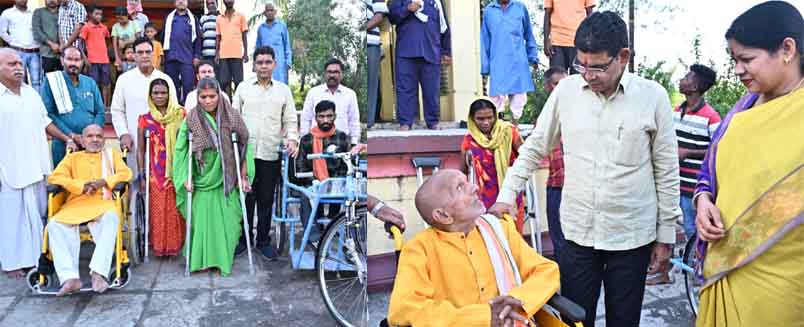 छत्तीसगढ़-जांजगीर-चाम्पा पहुंचे राजस्व मंत्री टंक राम, भारतीय कुष्ठ निवारण संघ का किया भ्रमण