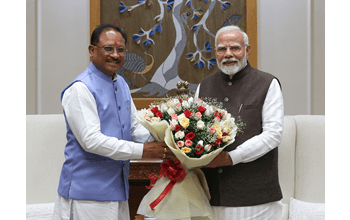 Chhattisgarh CM meets Prime Minister Narendra Modi…