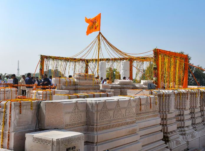 राम मंदिर में अब लगेगा मकराना मार्बल, उठ रहे सवाल  