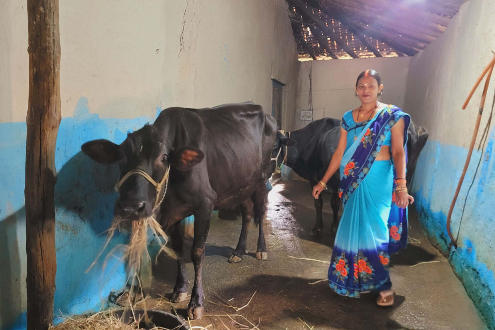 लखपति दीदी रूणा गुप्ता गांव की महिलाओं को कर रहीं प्रेरित