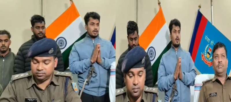 झारखंड पुलिस का नशे के खिलाफ कड़ा एक्शन, तीन आरोपियों से बरामद हुई ब्राउन शुगर