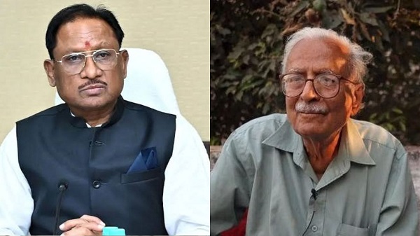 मुख्यमंत्री विष्णुदेव साय ने साहित्यकार विनोद कुमार शुक्ल के निधन पर व्यक्त की गहरी शोक-संवेदन….