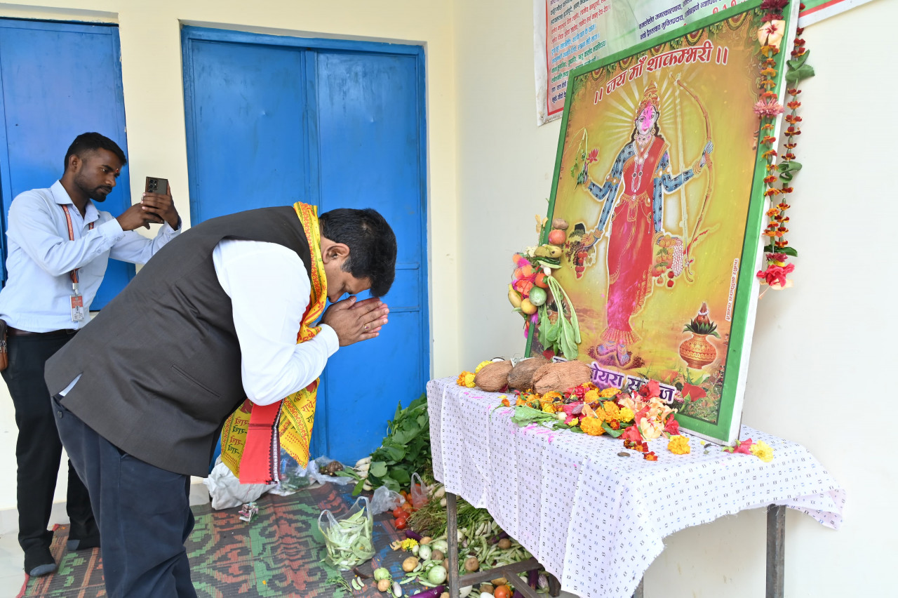 माता शाकम्बरी अन्न, प्रकृति और करुणा की प्रतीक है – उप मुख्यमंत्री विजय शर्मा….