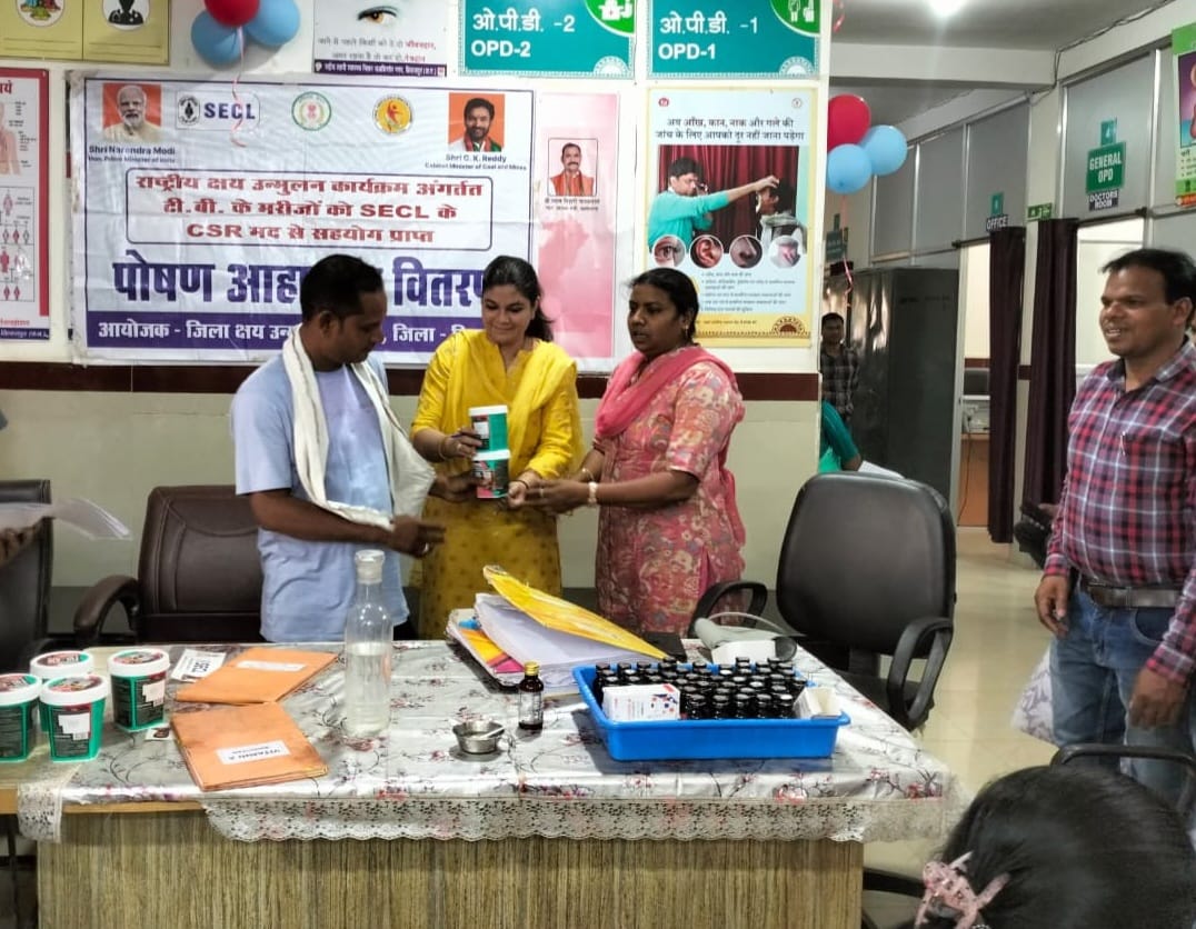 टीबी मरीजों के लिए पोषण किट बनी संजीवनी, उपचार में मिल रही नई मजबूती….