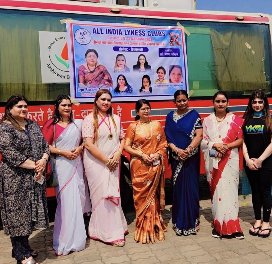 महिला दिवस पर लीनेस क्लब भिलाई वीरांगना का सराहनीय पहल: ब्लड डोनेशन कैंप में 52 यूनिट रक्तदान, रक्तदाताओं को हेलमेट देकर किया सम्मानित…