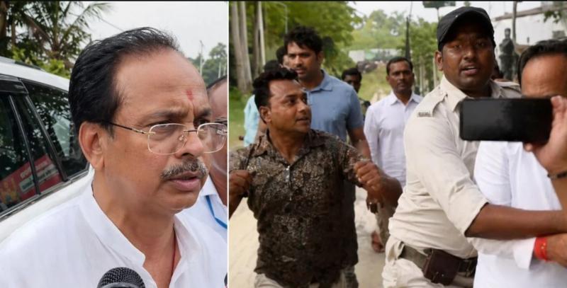 सुभेंदु सरकार का आरोप: TMC कार्यकर्ताओं ने किया हमला, कार में तोड़फोड़