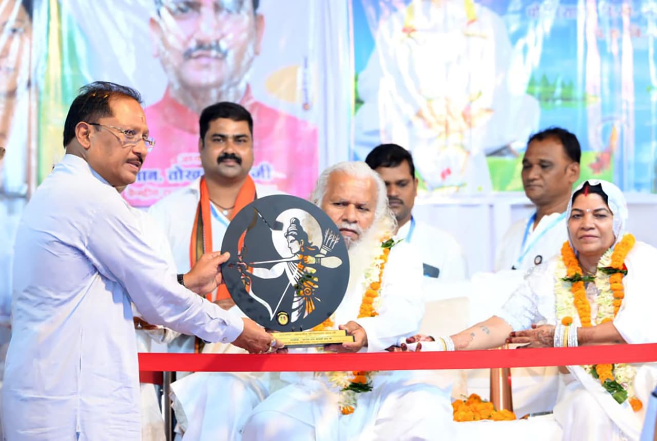 आध्यात्मिक मूल्यों से ही संभव है स्वस्थ और संस्कारित समाज का निर्माण : मुख्यमंत्री विष्णु देव साय….
