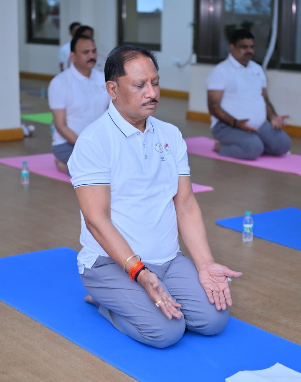 चिंतन शिविर 3.0: योग से हुई नई सुबह, मुख्यमंत्री विष्णु देव साय ने दिया स्वस्थ और संतुलित जीवन का संदेश…..