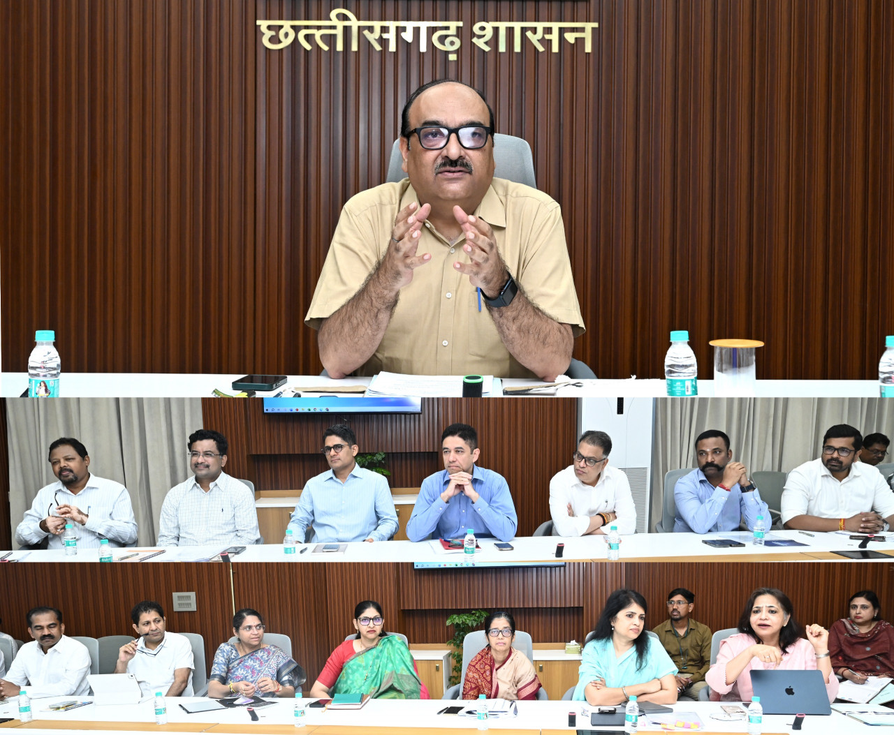 मुख्य सचिव विकासशील ने सचिवों की ली उच्च स्तरीय बैठक, विभागों के महत्वपूर्ण कार्यों एवं योजनाओं के क्रियान्वयन की समीक्षा की….