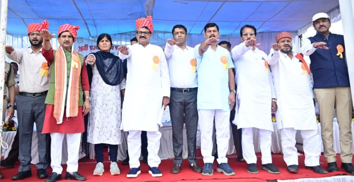 रिमझिम फुहारों के बीच खेल प्रतिभाओं ने भरी उड़ान, 26वीं राज्य स्तरीय शालेय क्रीड़ा प्रतियोगिता का भव्य शुभारंभ….