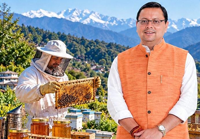 80% सब्सिडी से पहाड़ में बढ़ी ‘मीठी क्रांति’, मधुमक्खी पालन से किसानों की बढ़ी कमाई