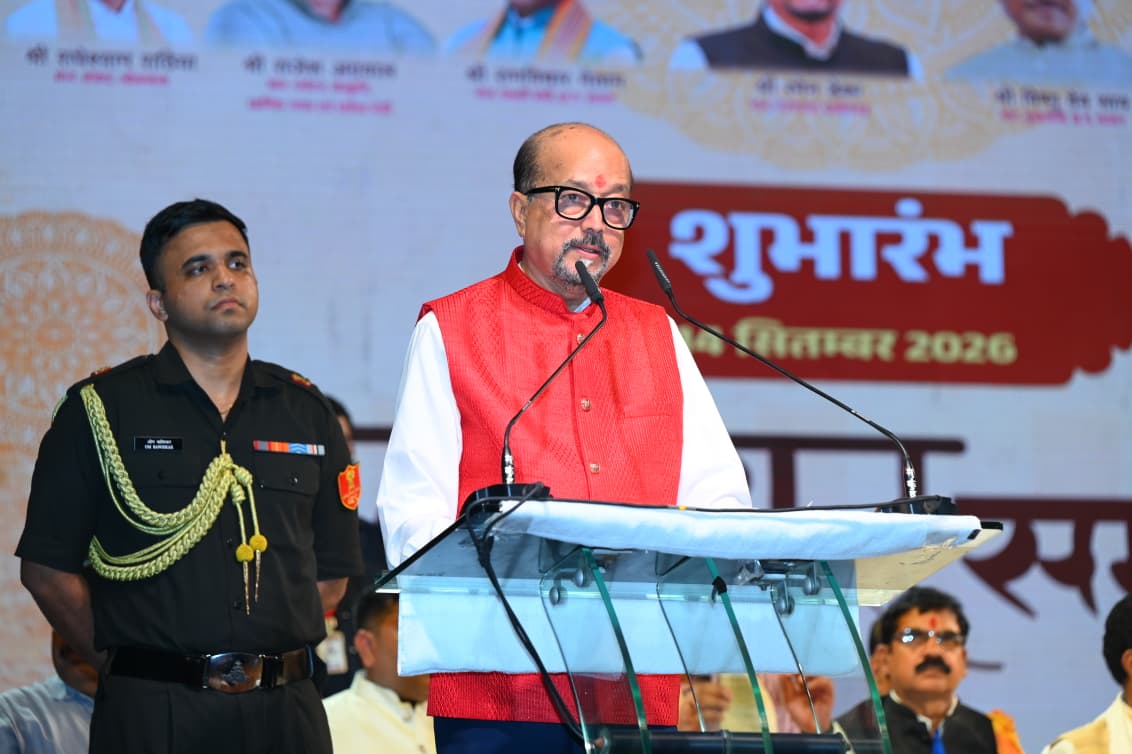 महाराजा चक्रधर सिंह की विरासत को नई पीढ़ी तक पहुंचा रहा चक्रधर समारोह: राज्यपाल रमेन डेका…..