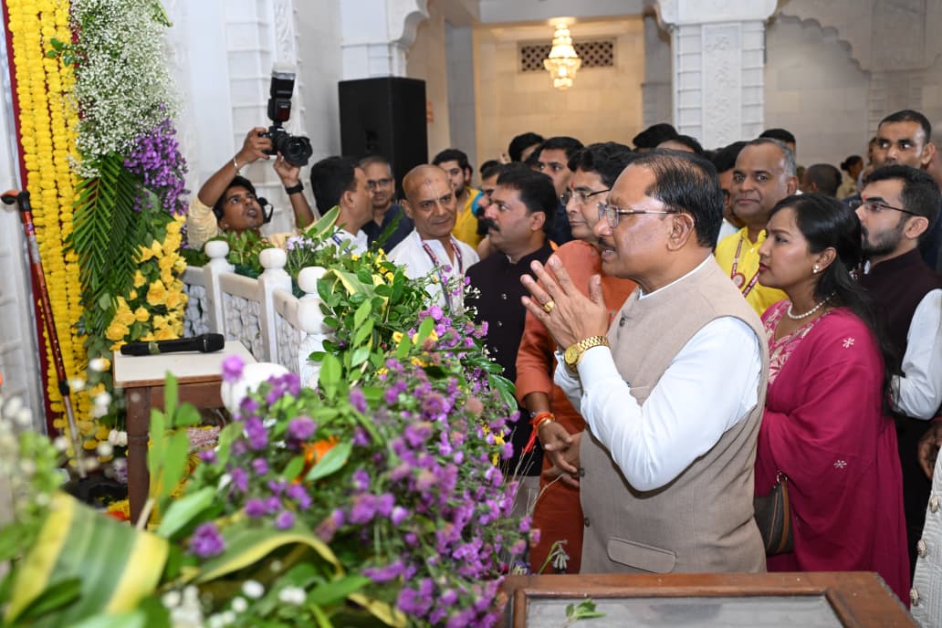 भगवान श्रीकृष्ण का जीवन हमें धर्म, कर्तव्य और लोककल्याण के मार्ग पर चलने की देता है प्रेरणा – मुख्यमंत्री विष्णुदेव साय…..