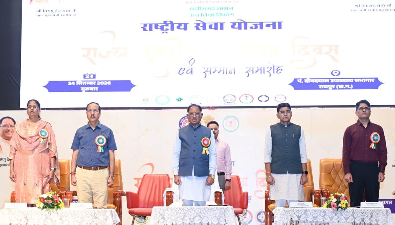 युवा शक्ति विकसित भारत और विकसित छत्तीसगढ़ के निर्माण की सबसे बड़ी ताकत : मुख्यमंत्री विष्णु देव साय…..