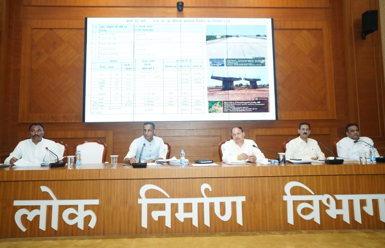 वर्किंग सीजन का पूरा उपयोग करने पीडब्लूडी तैयार, विभागीय सचिव ने निर्माणाधीन और स्वीकृत पुलों एवं राष्ट्रीय राजमार्गों के कार्यों की समीक्षा की…..