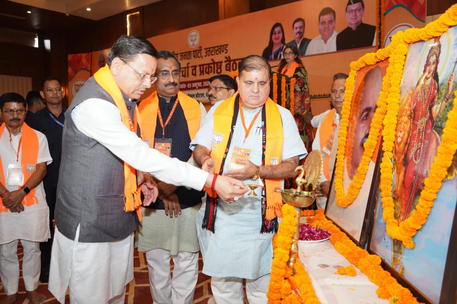 भाजपा की बैठक में चुनावी रणनीति पर मंथन, बूथ स्तर पर सक्रियता बढ़ाने पर जोर