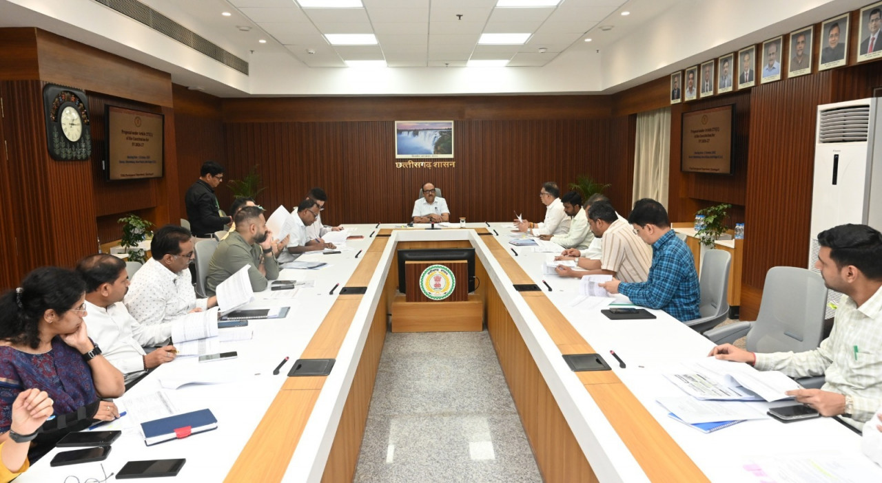 मुख्य सचिव की अध्यक्षता में आदिम जाति विकास संबंधी राज्य स्तरीय कार्य समिति की बैठक सम्पन्न…..