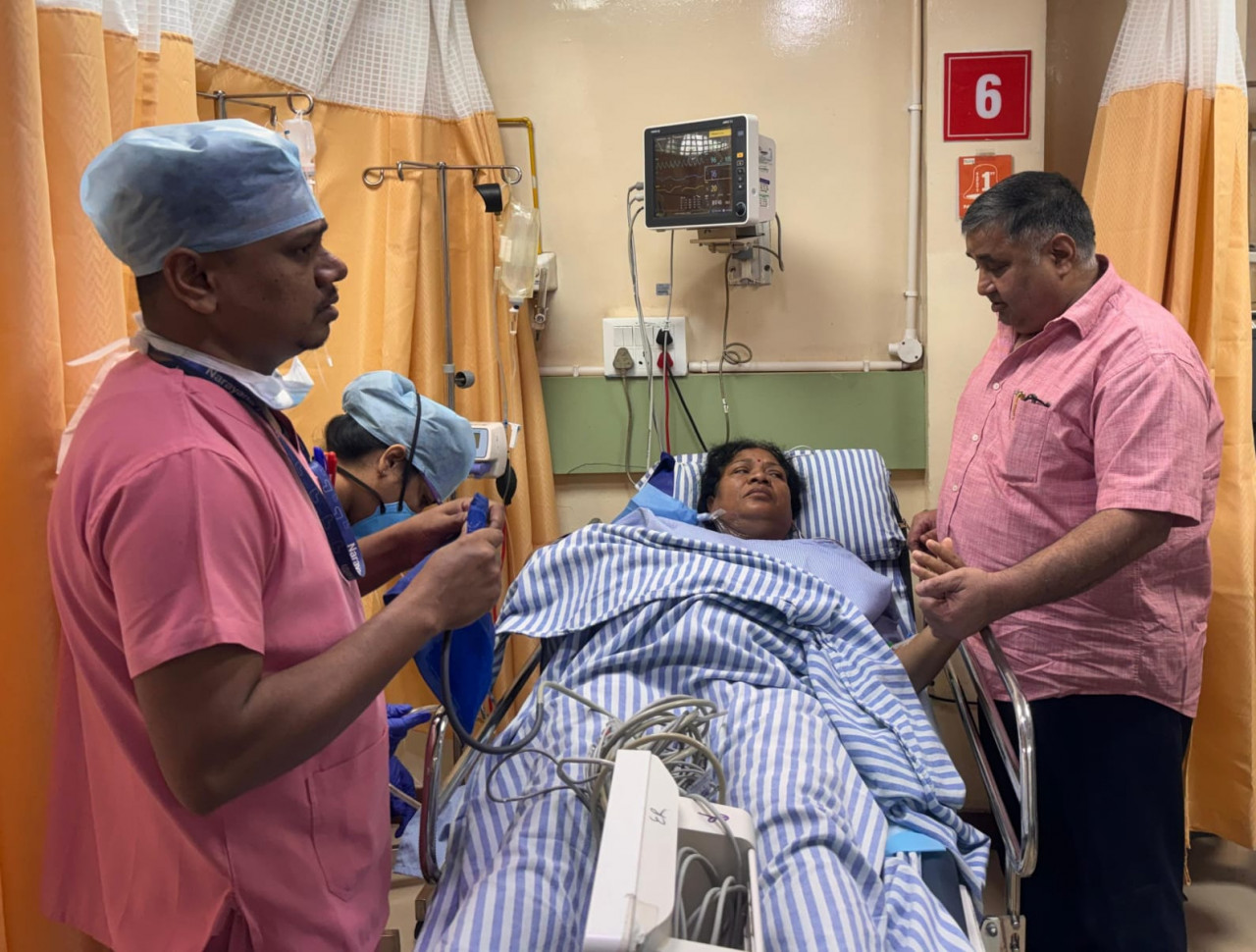 जशपुर विधायक रायमुनि भगत का कुशलक्षेम जानने अस्पताल पहुंचे पर्यटन मंत्री राजेश अग्रवाल….
