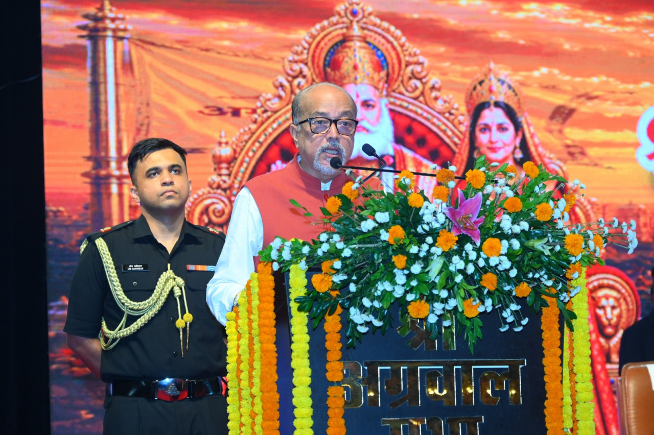 महाराजा अग्रसेन जी ने दिया दानशीलता और परोपकार का अमूल्य संदेश : राज्यपाल रमेन डेका…..